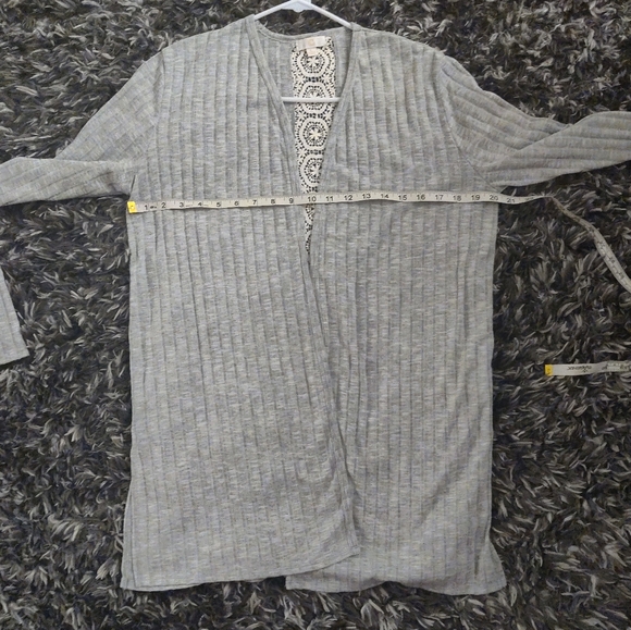 FINAL PRICE Charming Charlie Open Front Cardigan - Picture 6 of 9